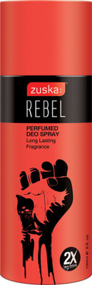 

Zuska Rebel Perfumed Deodorant Spray - For Men & Women(150 ml)