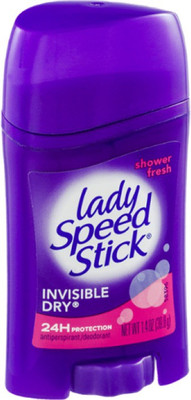 

Lady Speed Invisible Dry 24h Protection Shower Fresh Antiperspirant Deodorant Stick - For Women(39.6 g)