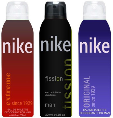 

Nike Extreme Fission Original Body Spray - For Men(600 ml, Pack of 3)