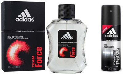 

ADIDAS The Team Force EDT & Dynamic Pulse Deo combo Body Spray - For Men(250 ml)