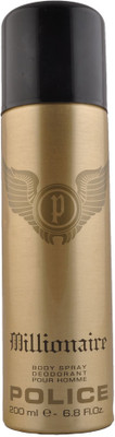 

Police Millionairre Deodorant Spray - For Men(200 ml)