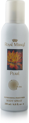 

Royal Mirage Pearl Body  Deodorant Spray - For Men & Women(200 ml)