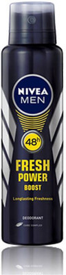 

Nivea Men Fresh Power Boost Body Mist - For Men(150 ml)
