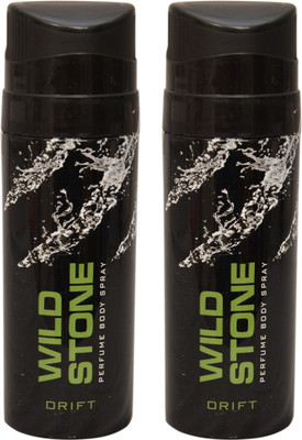 

Wild Stone 2 Drift Deodorant Spray - For Men(200 ml, Pack of 2)