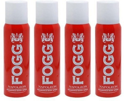 

Fogg napoleon Body Spray - For Men(240 ml, Pack of 4)