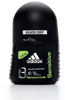 

ADIDAS Sensitive Action 48h Anti - Perspirant Deodorant Roll-on - For Men(55 g)
