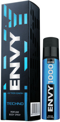 

Envy 1000 Techno Deo 130 Ml & Dark Spray Nano 40 Ml Deodorant Spray - For Men(170 ml, Pack of 2)