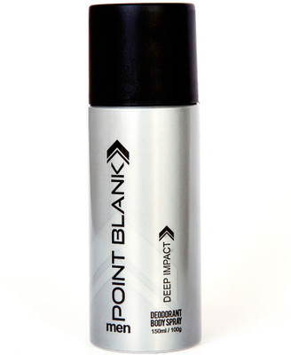Point Black Deep Impact Deodorant Spray - For Men(150 ml) available at flipkart for Rs.120