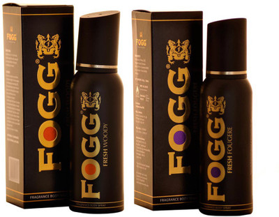

Fogg Woody-Fourge Deodorant Spray - For Men(240 ml, Pack of 2)