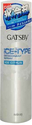 

Gatsby Ice Citrus Deodorant Spray - For Men(120 g)