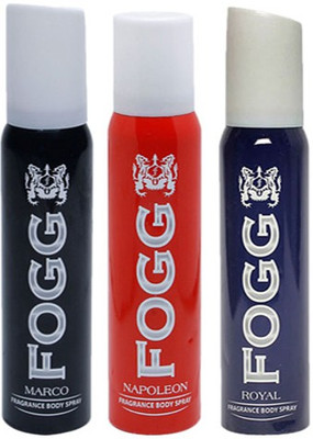 

Fogg napoleon royal micro Body Spray - For Men(360 ml, Pack of 3)