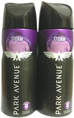 

Park Avenue Storm Body Spray - For Men(300 ml, Pack of 2)