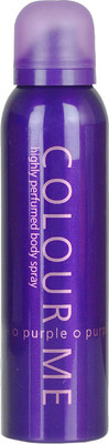 

Colour Me Highly Perfumed - Purple Deodorant Spray - For Women(150 ml)
