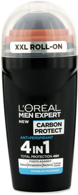 

L'Oreal Paris Expert Carbon Protect 4 in 1 Deodorant Roll-on - For Men(50 ml)