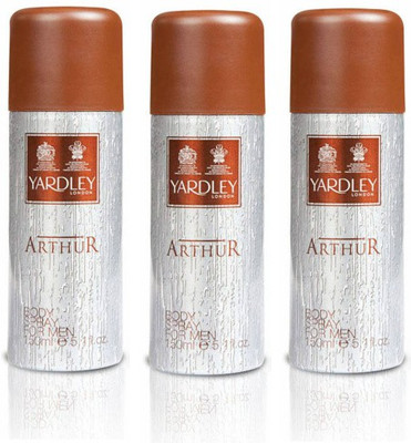 10 OFF on Yardley London Arthur Body Spray For Men 450 ml Pack