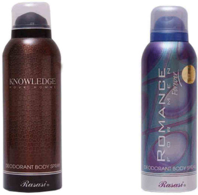 

Rasasi Deo Spray combo Set of 2-GHJ Body Mist - For Men(200 ml, Pack of 2)