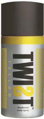 

Twist Yellow Deodorant Spray - For Men(150 ml)