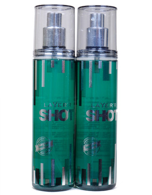 

Layer'r Shot royal zade Deodorant Spray - For Men(240 ml, Pack of 2)