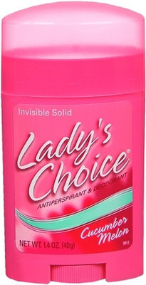 

Ladys Choice INVISIBLE SOLID CUCUMBER MELON Deodorant Stick - For Women(40 g)