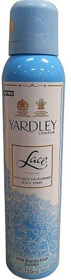 

Yardley London Lace Perfume Body Spray - For Women(150 ml)