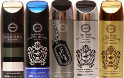 

Armaf shades derby club tag him Deodorant Spray - For Men(800 ml, Pack of 5)