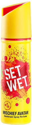 

Set Wet Mischief Avatar Deodorant Spray Perfume Body Mist - For Men(150 ml)