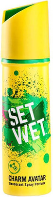 

Set Wet Charm Avatar Deodorant Spray Perfume Body Mist - For Men(150 ml)