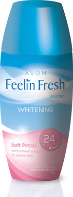 

Avon Feelin Fresh Whitening Clean with Natural Extracts to whiten Skin Deodorant Roll-on - For Women(40 g)