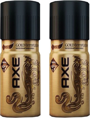 

AXE Gold Temptation Body Spray - For Men(300 ml, Pack of 2)