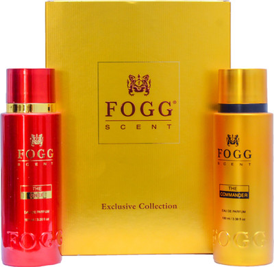 

Fogg pack of 2 The Chief And Commander Deodorant Spray - For Men & Women(200 ml)