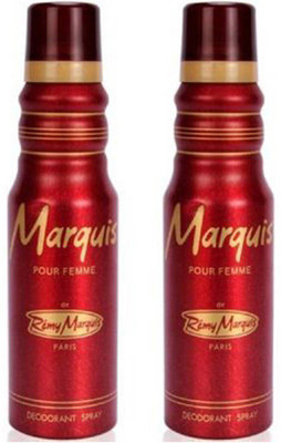 

Remy Marquis Pour Femme Deodorant Spray - For Women(175 ml, Pack of 2)