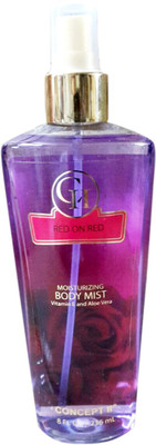 

Concept II Red on Red Moisturizing Body Mist - For Women(236 ml)