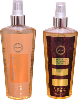 

Armaf 1 HUNTER HOMME::1 SHADES WOOD Body Mist - For Men & Women(500 ml, Pack of 2)