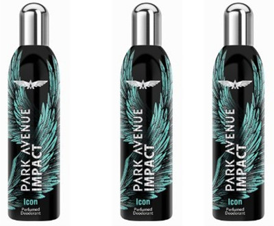 

Park Avenue Icon Deodorant Spray - For Men(120 ml, Pack of 3)