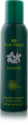 Royal Mirage Jasmine Body ? Deodorant Spray - For Men & Women(200 ml) Flipkart