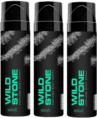

Wild Stone Wave (Pack Of 3) Perfume Body Spray - For Men(360 ml, Pack of 3)