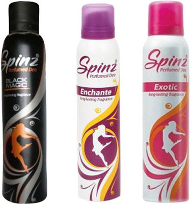 

ADIDAS rhythm Body Spray - For Women(450 ml, Pack of 3)