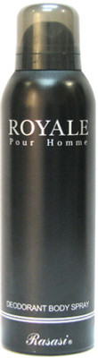

Rasasi Royal Pour Homme Deodorant Spray - For Men(200 ml)
