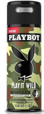 

Playboy Play It Wild Deodorant Spray - For Men(150 ml)