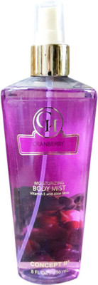 

Concept II Cranberry Moisturizing Body Mist - For Women(236 ml)