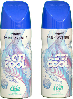 

Park Avenue ACTI COOL CHILL Deodorant Spray - For Men(130 ml, Pack of 2)