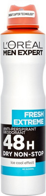 

L'Oreal Paris Expert Fresh Extreme Deodorant Spray - For Men(149 ml)