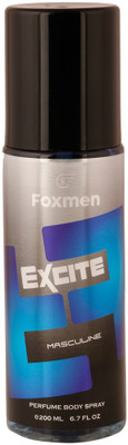 

Foxmen Excite Perfume Body Spray - For Men(200 ml)