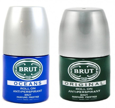 

Brut Original and Oceans Deodorant Roll-on - For Men & Women(100 ml, Pack of 2)