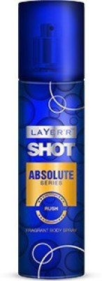 

Layer'r Shot - Absolute Series - Rush Deodorant Spray - For Men(135 ml)