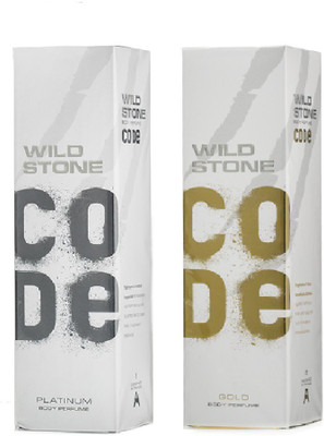 

Wild Stone Platinum, Gold Body Spray - For Men(240 ml)