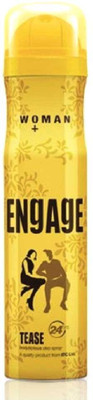

Engage Tease Woman Deo Body Spray - For Women(150 ml, Pack of 3)