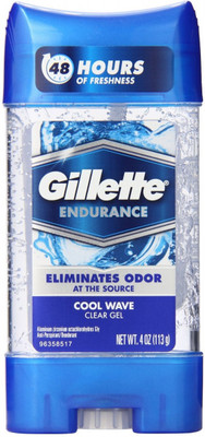 Gillette Cool Wave Clear Gel Deodorant Stick - For Men(113 g) available at flipkart for Rs.535