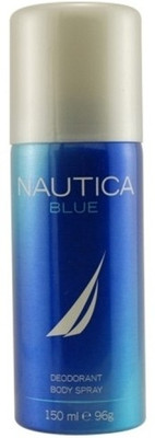 28 OFF on Nautica Blue Vintage Deodorant Spray For Men 150 ml
