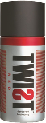 

Twist Red Deodorant Spray - For Men(150 ml)